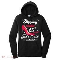 Stepping Into My 65th Birthday With God's Grace And Mercy Women's Hoodie thumb 0