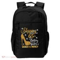 Stepping into my 65th birthday with God's grace & Mercy Backpack thumb 0