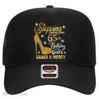 Stepping into my 65th birthday with God's grace & Mercy Hat thumb 0