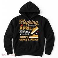 Stepping Into My April Birthday With God's Grace & Mercy  Hoodie thumb 0