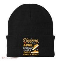 Stepping Into My April Birthday With God's Grace & Mercy  Beanie thumb 0