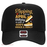 Stepping Into My April Birthday With God's Grace & Mercy  Hat thumb 0
