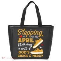 Stepping Into My April Birthday With God's Grace & Mercy  Tote Bag thumb 0