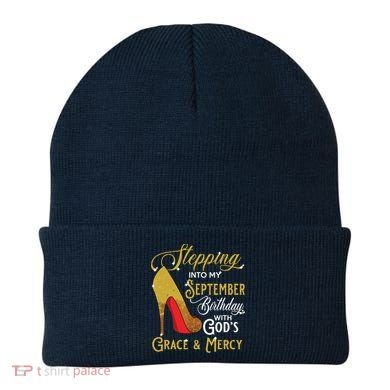 Stepping Into My September Birthday With Gods Grace Mercy Beanie