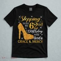 Stepping Into My 62nd Birthday With God's Grace & Mercy T-Shirt thumb 5