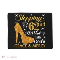 Stepping Into My 62nd Birthday With God's Grace & Mercy Mousepad thumb 0