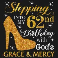 Stepping Into My 62nd Birthday With God's Grace & Mercy Toddler Hoodie thumb 2