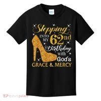 Stepping Into My 62nd Birthday With God's Grace & Mercy Kids T-Shirt thumb 0