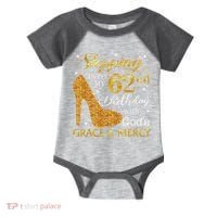 Stepping Into My 62nd Birthday With God's Grace & Mercy Infant Baby Jersey Bodysuit thumb 0