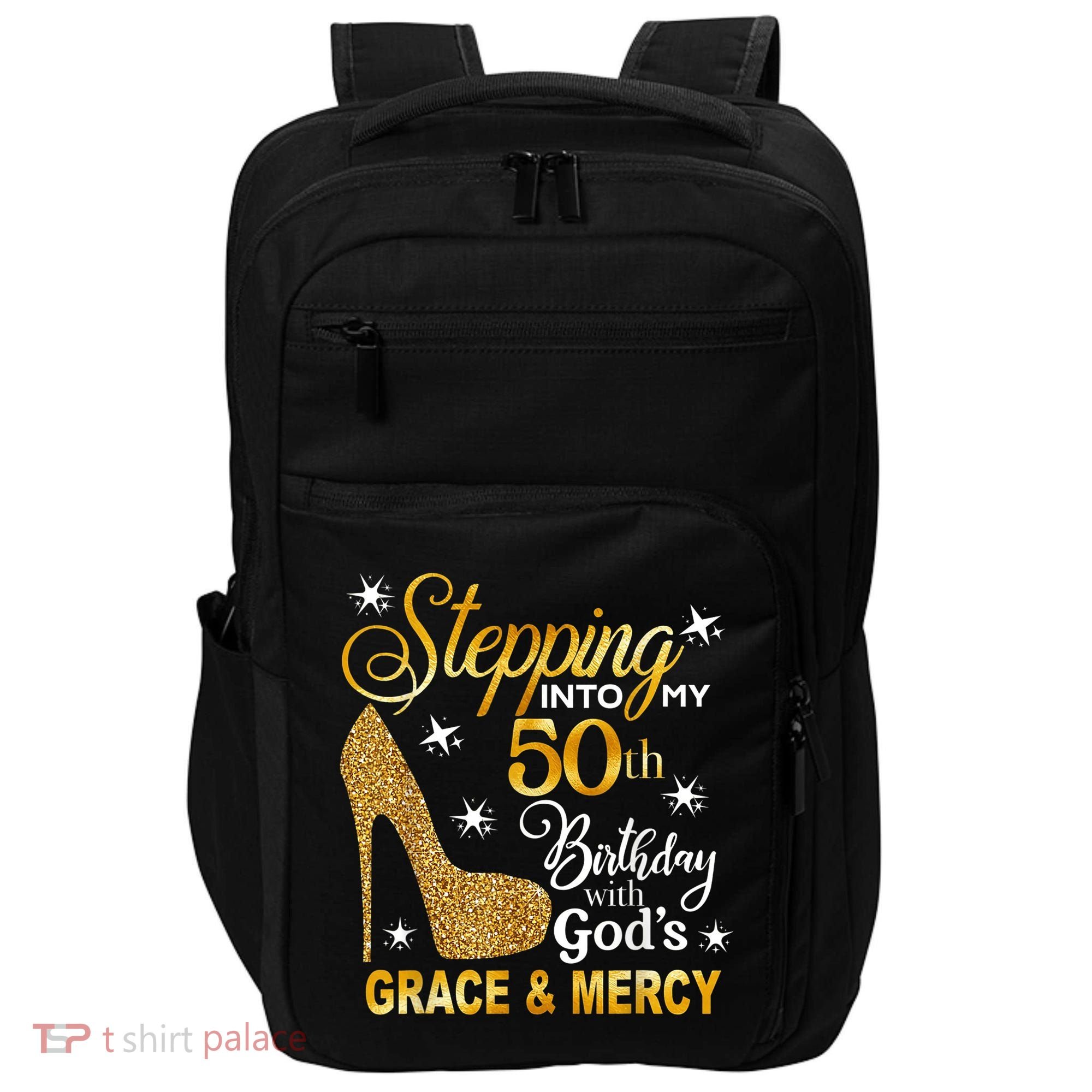 Stepping into my 50th birthday with God's grace & Mercy Impact Tech Backpack