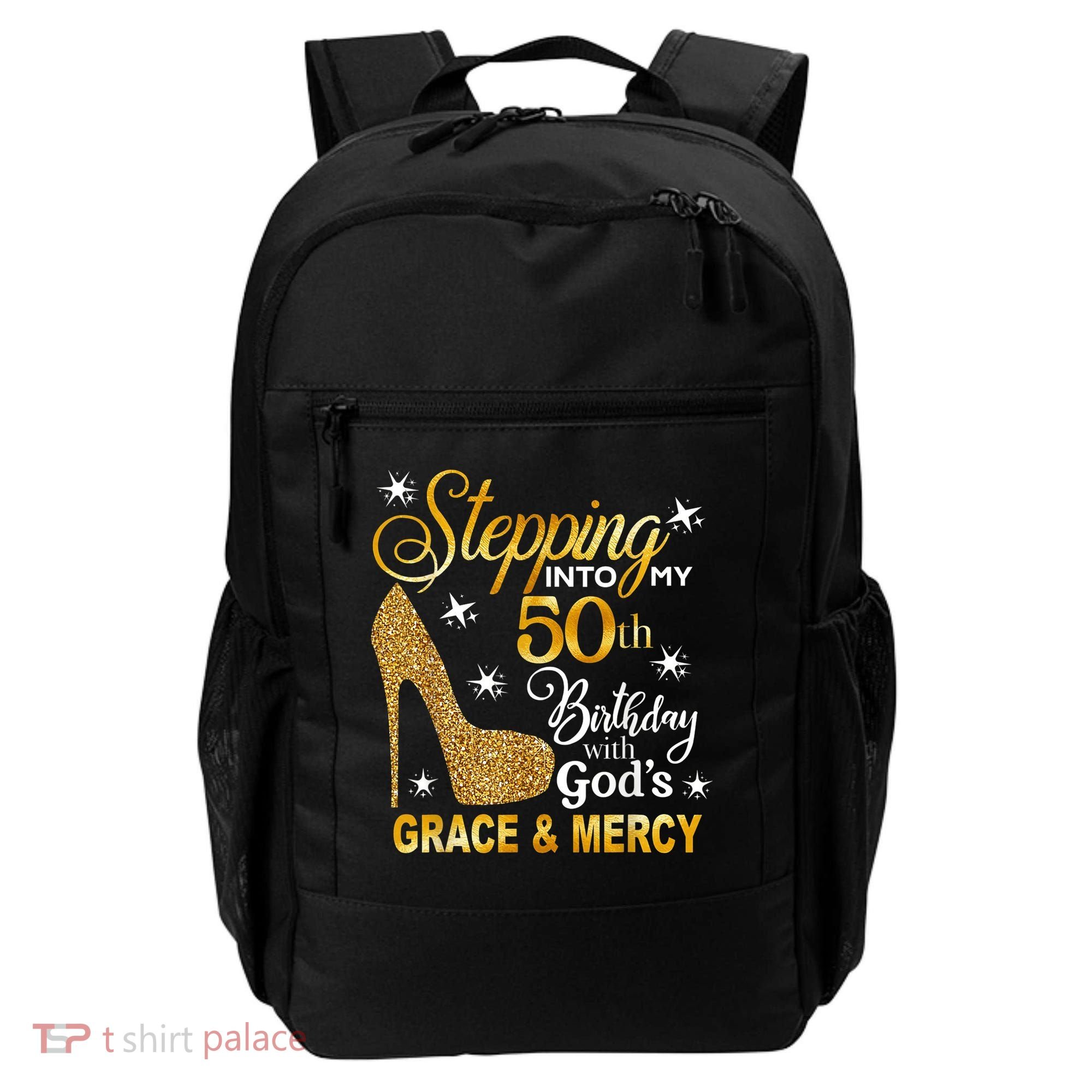 Stepping into my 50th birthday with God's grace & Mercy Backpack