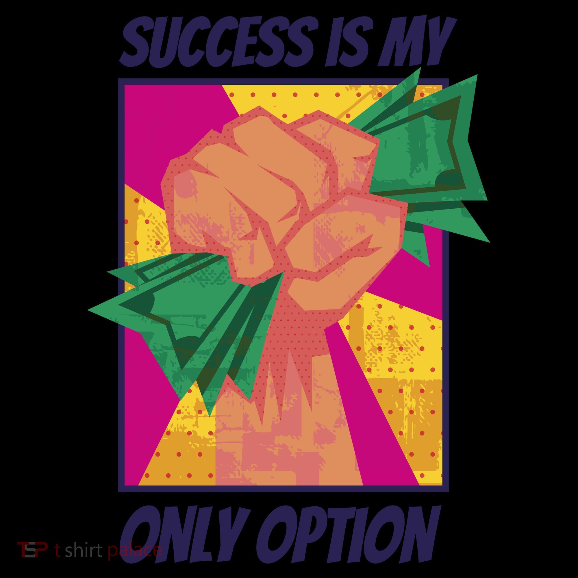 Success Is My Only Option Money Coaster