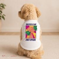 Success Is My Only Option Money Doggie Tank thumb 2