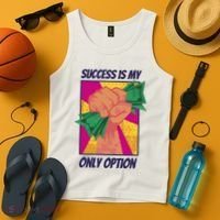 Success Is My Only Option Money Tank Top thumb 4