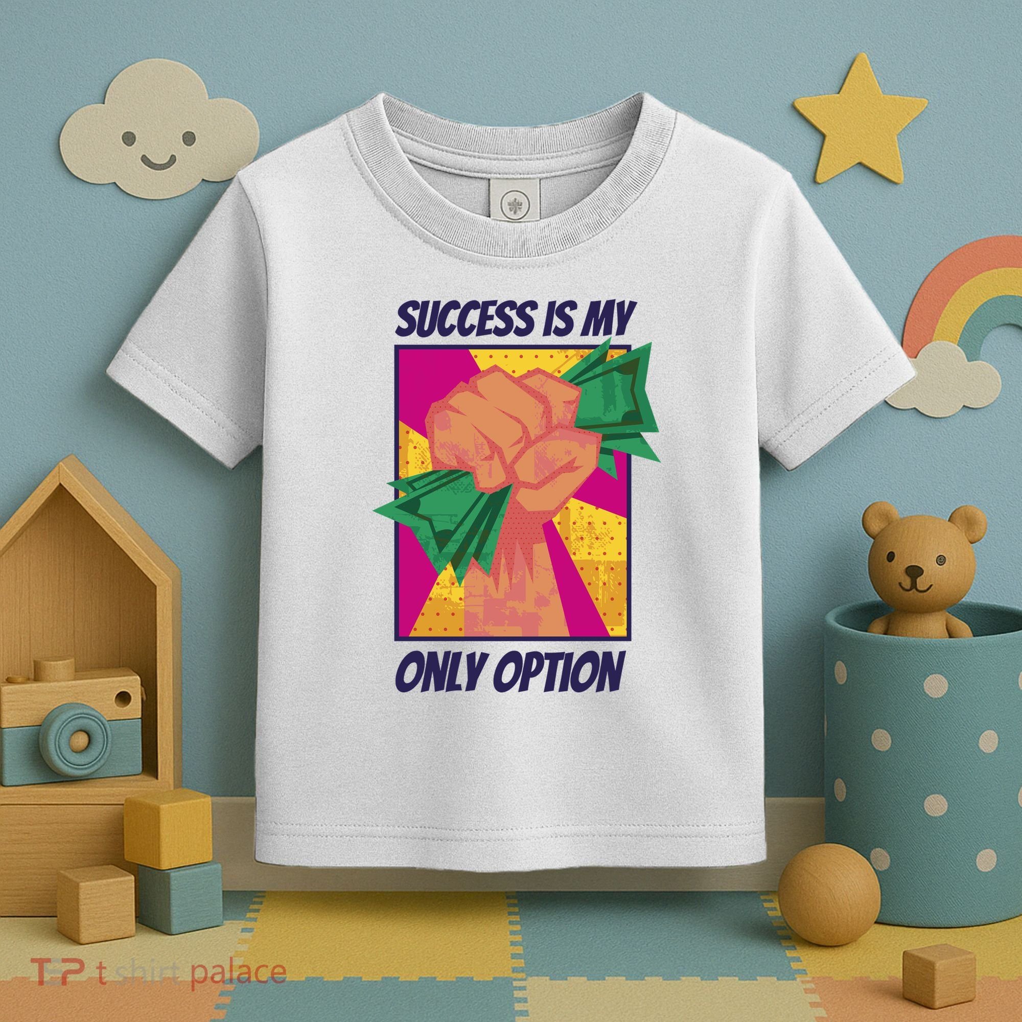 Success Is My Only Option Money Toddler T-Shirt