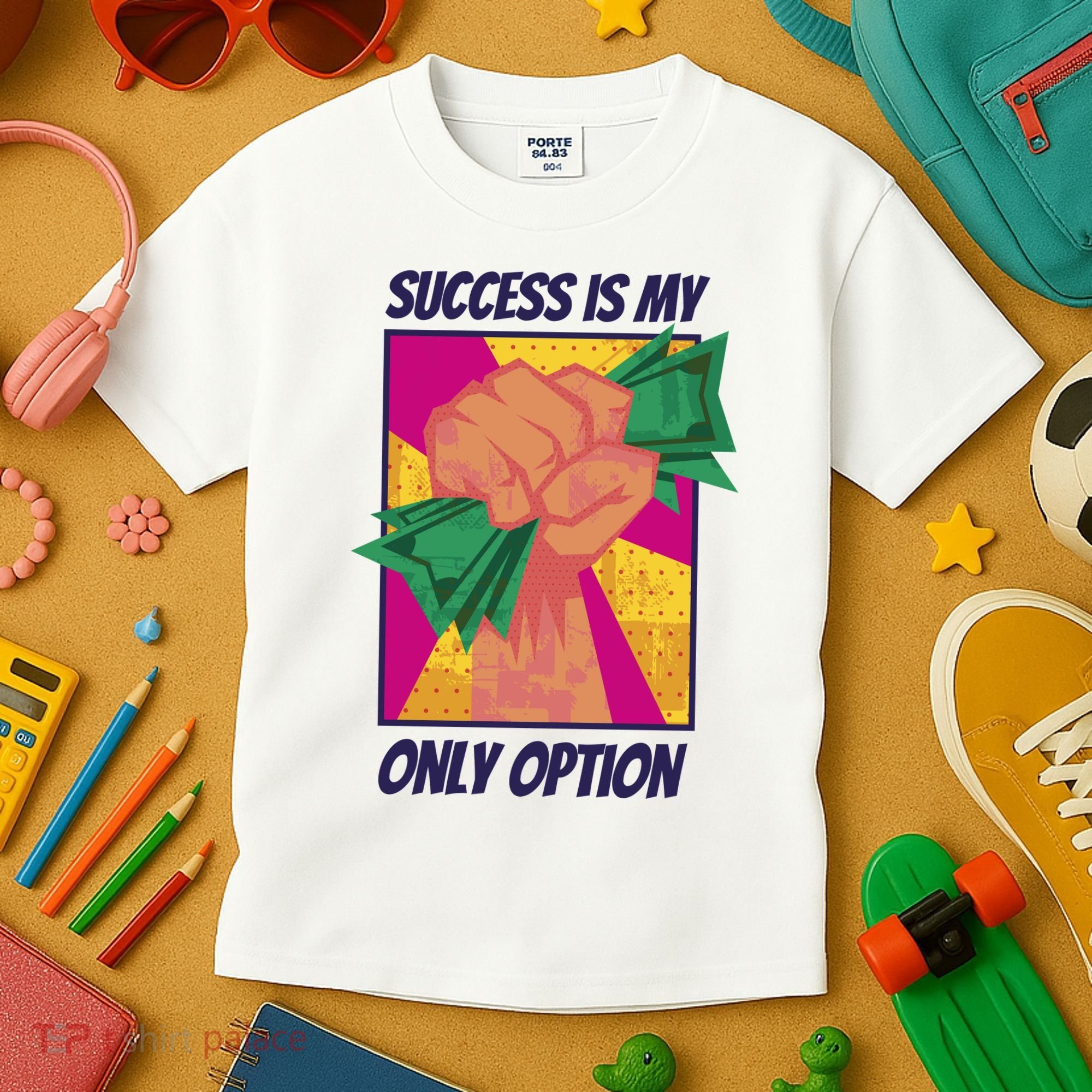 Success Is My Only Option Money Kids T-Shirt