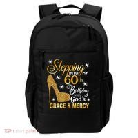 Stepping into my 60th birthday with God's grace & Mercy Backpack thumb 0