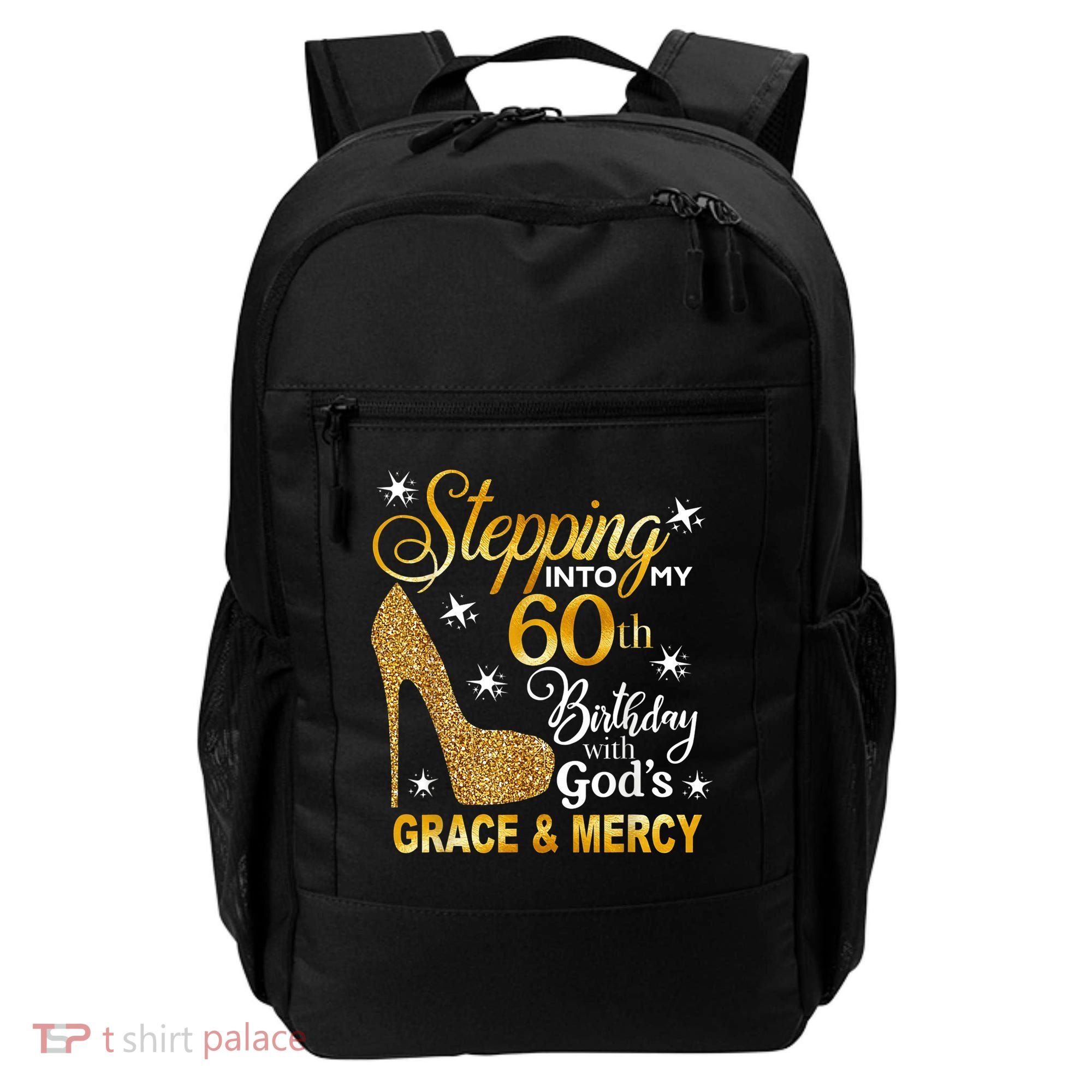 Stepping into my 60th birthday with God's grace & Mercy Backpack