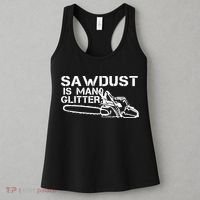Sawdust Is Man Glitter Women's Tank Top thumb 3