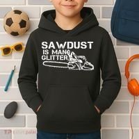 Sawdust Is Man Glitter Kids Hoodie thumb 2