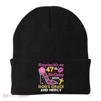 Stepping Into My 47th Birthday With God's Graces Mercy Beanie thumb 0