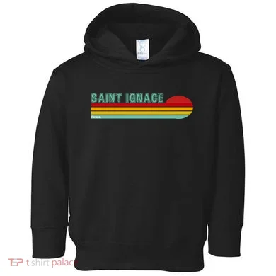 Saint Ignace Michigan Toddler Hoodie
