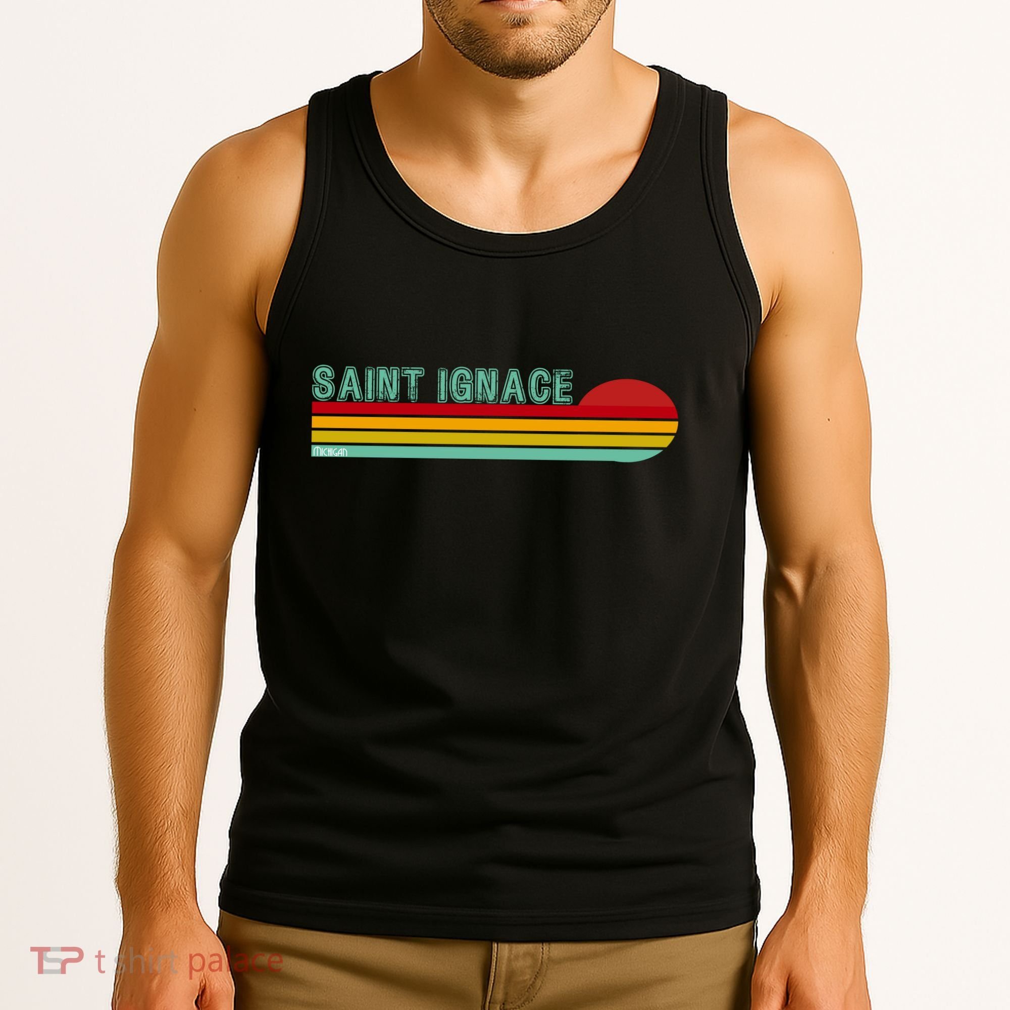 Saint Ignace Michigan Tank Top