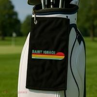 Saint Ignace Michigan Golf Towel thumb 2