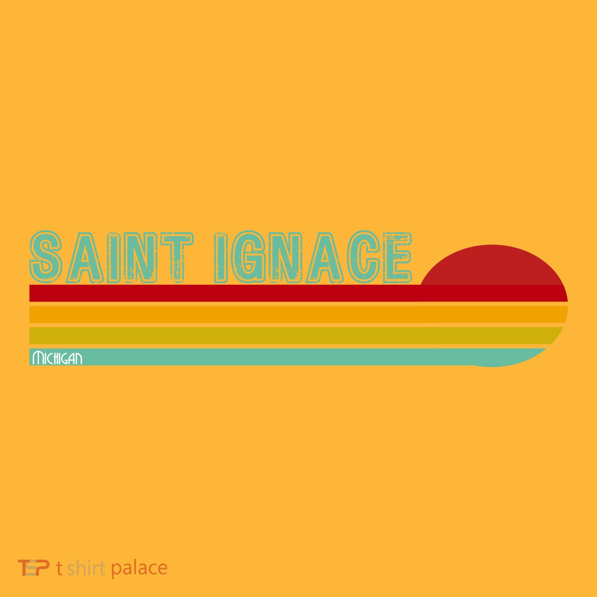 Saint Ignace Michigan Kids T-Shirt