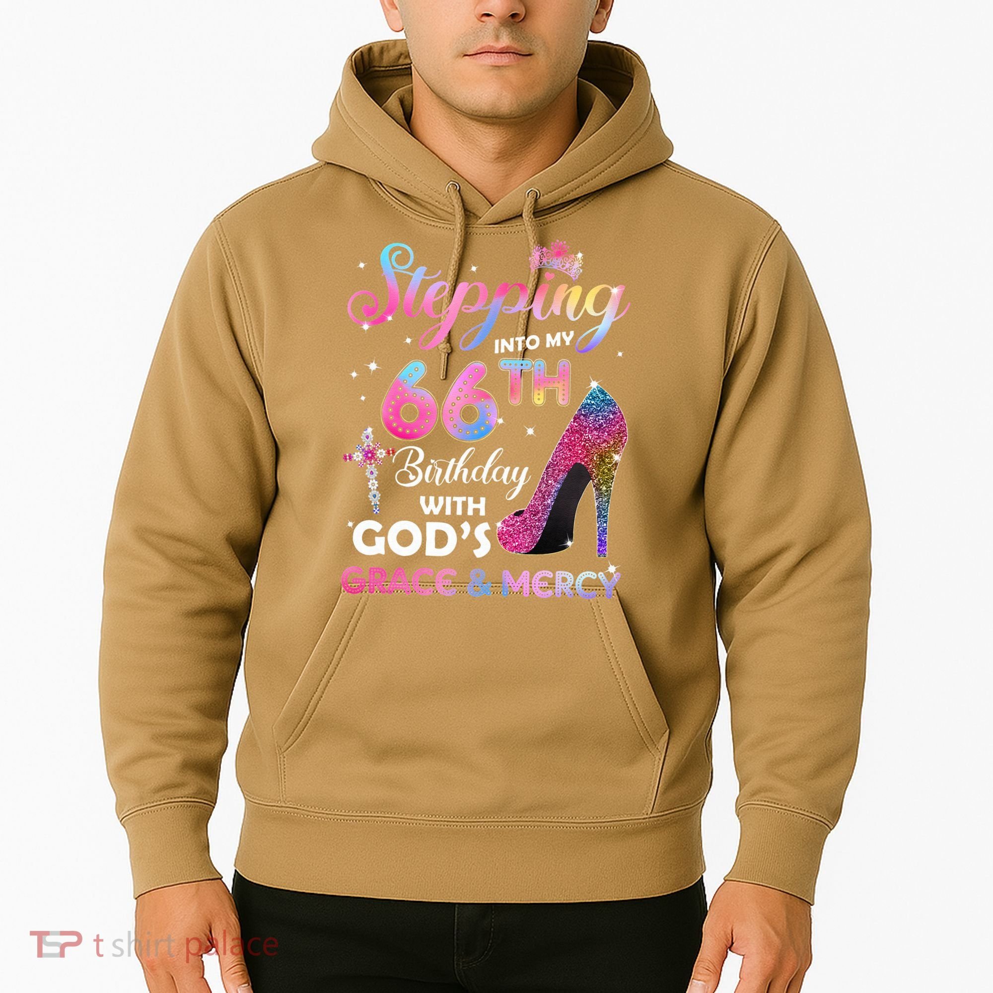 Stepping Into My 66th Birthday Gift Women 66 Years Old Pumps Hoodie