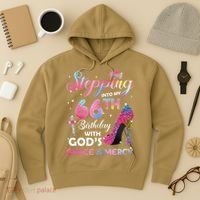 Stepping Into My 66th Birthday Gift Women 66 Years Old Pumps Hoodie thumb 3