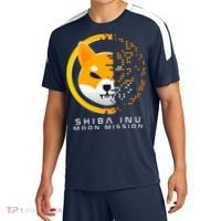 Shiba Inu Moon Mission DOGE Coin Cryptocurrency Sport-Tek Competitor United Soccer Jersey thumb 0
