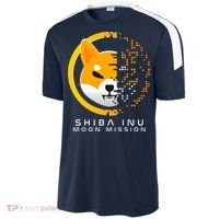 Shiba Inu Moon Mission DOGE Coin Cryptocurrency Sport-Tek Competitor United Soccer Jersey thumb 2