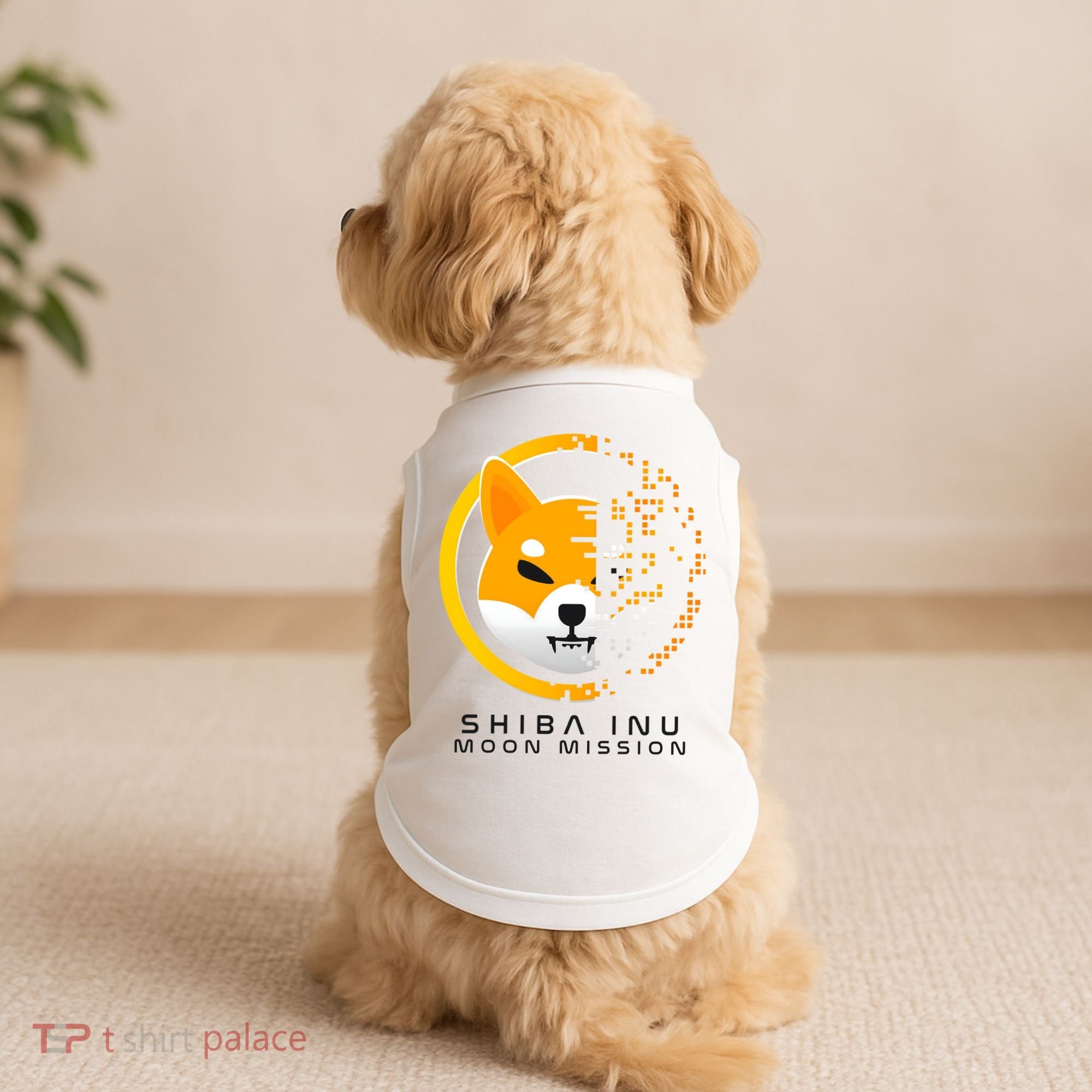 Shiba Inu Moon Mission DOGE Coin Cryptocurrency Doggie Tank