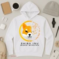 Shiba Inu Moon Mission DOGE Coin Cryptocurrency Hoodie thumb 3