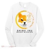 Shiba Inu Moon Mission DOGE Coin Cryptocurrency Long Sleeve Shirt thumb 0