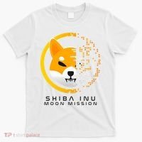 Shiba Inu Moon Mission DOGE Coin Cryptocurrency T-Shirt thumb 0