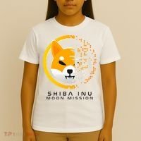 Shiba Inu Moon Mission DOGE Coin Cryptocurrency T-Shirt thumb 4