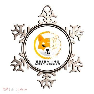 Shiba Inu Moon Mission DOGE Coin Cryptocurrency Ornament