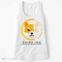 Shiba Inu Moon Mission DOGE Coin Cryptocurrency Women's Tank Top thumb 0