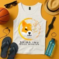 Shiba Inu Moon Mission DOGE Coin Cryptocurrency Tank Top thumb 4