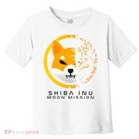 Shiba Inu Moon Mission DOGE Coin Cryptocurrency Toddler T-Shirt thumb 0