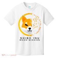 Shiba Inu Moon Mission DOGE Coin Cryptocurrency Kids T-Shirt thumb 0