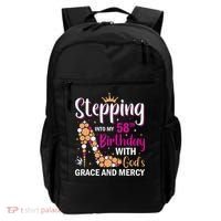 Stepping Into My 58th Birthday With God's Graces Mercy Backpack thumb 0