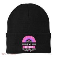 September Is My Birthday Yes The Whole Month Beanie thumb 0