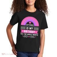 September Is My Birthday Yes The Whole Month Kids T-Shirt thumb 2