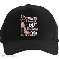 Stepping Into My 60th Birthday 60 Year Old Bday Five-Panel Snapback Cap thumb 0