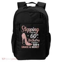 Stepping Into My 60th Birthday 60 Year Old Bday Backpack thumb 0
