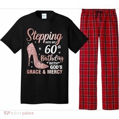 Stepping Into My 60th Birthday 60 Year Old Bday Pajama Set