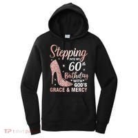 Stepping Into My 60th Birthday 60 Year Old Bday Women's Hoodie thumb 0